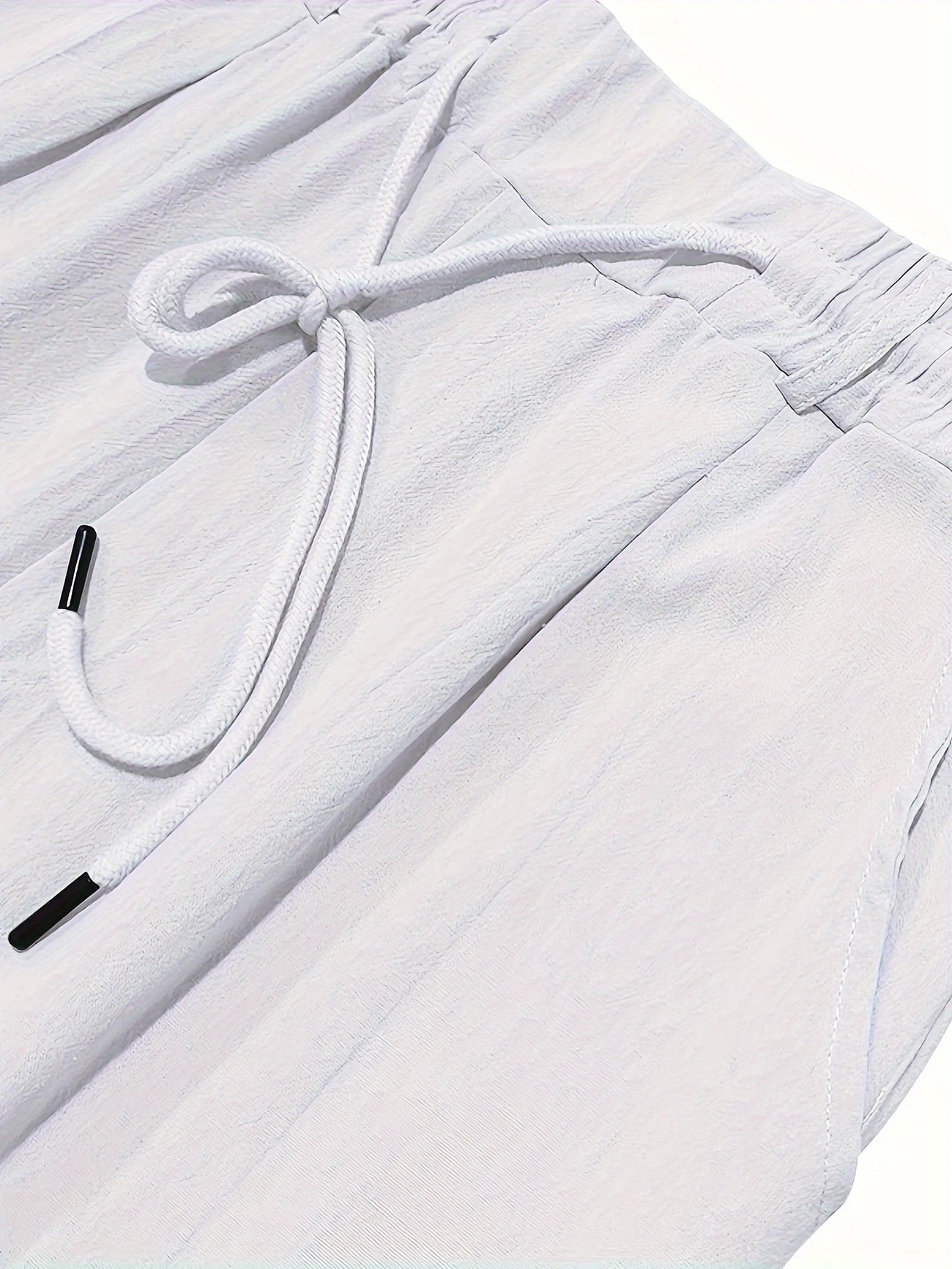 Pantalones blancos de lino