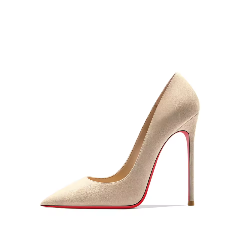 Sandalias de rojo tacón