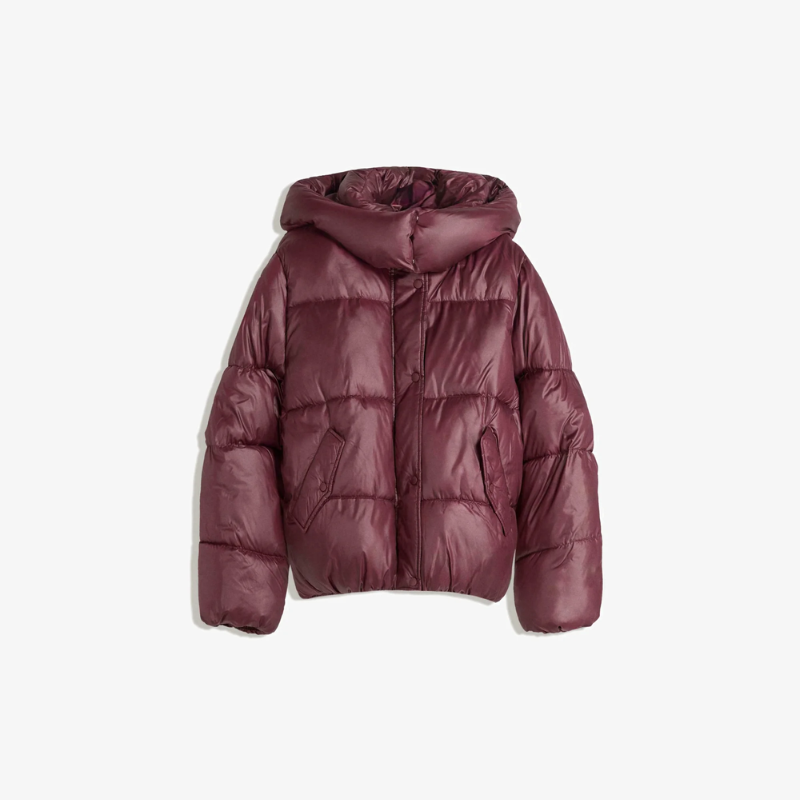 Glossy bomber jacket