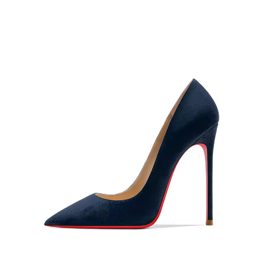 Sandalias de rojo tacón