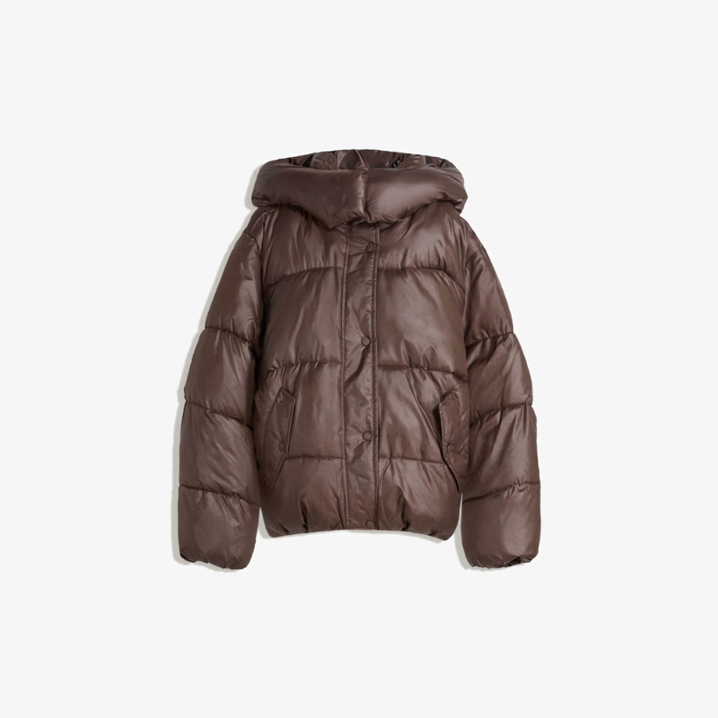Glossy bomber jacket